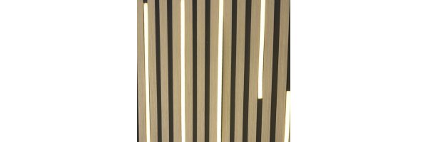 Akustikpaneele beleuchten