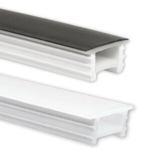 Silikon-Einbaucover. Abdeckung für 12 mm LED-Streifen