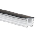 Silikon-Einbaucover. Abdeckung für 10 mm LED-Streifen Schmall 10x10 mm Schwarz 20 Meter