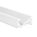 MP2 LED Aufbauprofil 200cm weiß RAL 9003