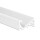 MP2 LED Aufbauprofil 200cm weiß RAL 9003