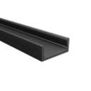 PK1 LED AUFBAU-Profil 200cm, flach, LED Stripes max. 12mm