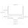 PL10 LED AUFBAU-Profil/Kabel-Universalkanal für PL-Serie  weiß RAL 9010 200 cm