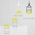 PN17 LED AUFBAU-Profil 200 cm, symmetrisch, weiß RAL 9003 LED Stripes max. 30 mm