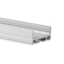 PN4 LED AUFBAU-Profil 200 cm, flach, LED Stripes max. 24 mm