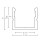 PO16 LED AUFBAU-Profil 200 cm, schwarz RAL 9005 mini, LED Stripes max. 8 mm