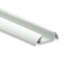 PO17 LED AUFBAU-Profil 200 cm, ultraflach/Flügel, LED Stripes max. 11 mm