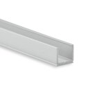 PO18 LED AUFBAU-Profil 200 cm, schwaz RAL 9005...