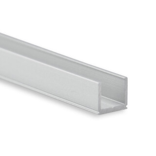 PO18 LED AUFBAU-Profil 200 cm, ultra-mini, LED Stripes max. 6 mm