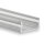 SL8/NL8 LED AUFBAU-Profil 200 cm eloxiert