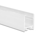 VA1 LED Aufbau-/Leuchtenprofil 200cm weiß RAL 9003
