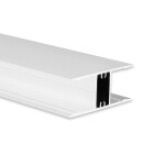 VA2 LED Aufbau-/Leuchtenprofil 200cm weiß RAL 9003