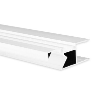VA4 LED Aufbauprofil 200cm weiß RAL 9003