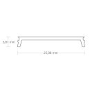 Cover C10 opal/satiniert 200 cm für Profil...