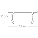 Cover C24n opal/satiniert 200 cm für Profil...