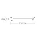 Cover C26n opal/satiniert 200 cm für Profil PN20/PN21