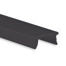 Cover C34 schwarz/matt 200 cm für Profil PO16
