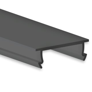 Cover C48 schwarz/matt  200 cm für Profil SL8/NL8/SL15/NL15/SP1
