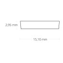Cover C57 opal/satiniert 200cm für BP2, begehbar