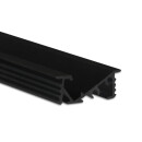 MP1 LED Einbauprofil 200cm schwarz RAL 9005