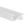 MP1 LED Einbauprofil 200cm weiß RAL 9003