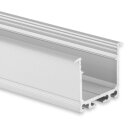 PN7n LED EINBAU-Profil 200 cm, hoch, LED Stripes max. 24 mm