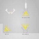 PL11 LED ECK-Profil 200 cm, LED Stripes max. 12 mm