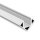PO23 LED ECK-Profil, 200 cm,  schwarz RAL 9005 LED Stripes max. 11 mm