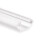 PO23n LED ECK-Profil, 200 cm, weiß RAL9010 LED Stripes max. 11 mm