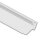 WP1 LED Eckprofil 30/60°, 200 cm, schwarz RAL 9005, LED Stripes max. 18mm