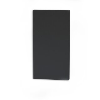Endkappe E113B schwarz für Profil PN17 V2 mit C63, 2 STK, mit Lichtfalle