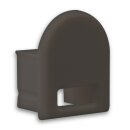 Endkappe E14B schwarz für Profil PL5 (in Kombination...