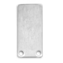 Endkappe E18 Aluminium für Profil PL6 in Verbindung...
