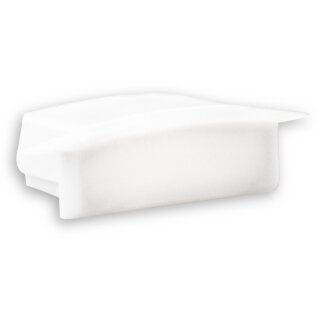 Endkappe E25W weiß für Profil PL8, 1 STK