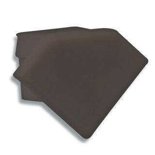 Endkappe E41B schwarz für Profil PO23, 1 STK
