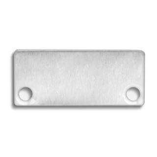Endkappe E43 Aluminium für Profil PN4 / PN5 in Verbindung mit C10, 2 STK, inkl. Schrauben