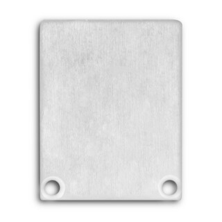 Endkappe E45 Aluminium für Profil PN4 / PN5 in Verbindung mit C12, 2 STK, inkl. Schrauben