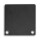 Endkappe E47 Alu schwarz RAL9005 für Profil PN6 / PN7 in Verbindung mit C10, 2 STK, inkl. Schrauben