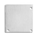 Endkappe E52 Aluminium für Profil PN17/PN18/PN19...