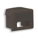 Endkappe E5B schwarz für Profil PL2 mit...