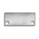 Endkappe E71 Aluminium für Profil PN20, 2 Stück...
