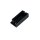 Endkappe E75B schwarz für Profil SL8/NL8, 1 STK