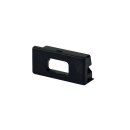 Endkappe E76B schwarz für Profil SL8/NL8, mit...