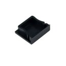 Endkappe E77B schwarz für Profil SL15/NL15, 1 STK