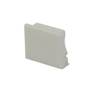 Endkappe E77W weiß für Profil SL15/NL15, 1 STK