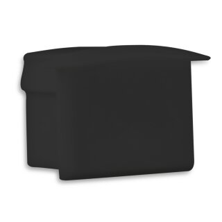 Endkappe E7B schwarz für Profil PL3, 1 Stk