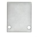 Endkappe E89 Aluminium eloxiert für Profil VA1, 2...