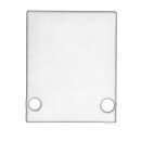 Endkappe E89 Aluminium weiß RAL 9003 für...