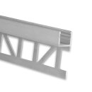 FP3 LED Fliesenprofil Abschluss oben 200 cm, LED Stripes max. 8mm