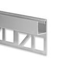 FP4 LED Fliesenprofil Abschluss oben 200 cm, LED Stripes max. 10mm
